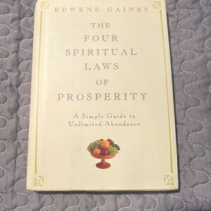 The Four Spiritual Laws of Prosperity - Cream Cover